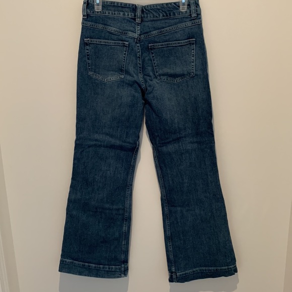 J Crew flare leg denim jeans size 27” - Picture 6 of 6